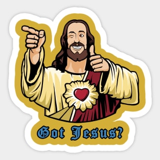 Buddy Christ Sticker